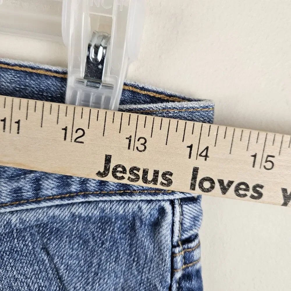 Levi's 511 Men's Size 28X29 Slim Fit Denim Jeans Blue 100% Cotton Y2K